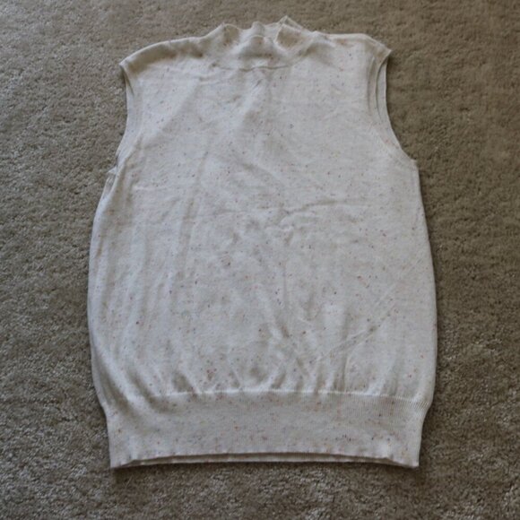 cupcakes & cashmere Tops - cupcakes & cashmere Cream Sleeveless Top